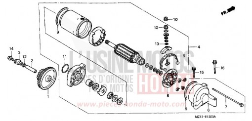 MOTORINO DI AVVIAMENTO CB1000FP di 1993